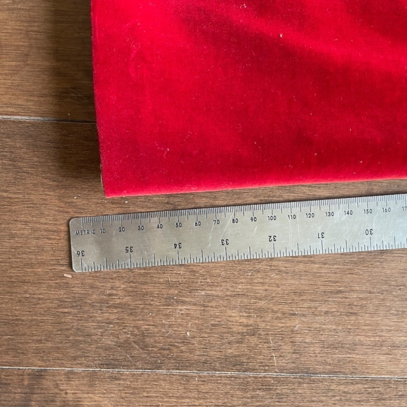 Vintage Opera Coat Cloak Red Velvet - Picture 6 of 12